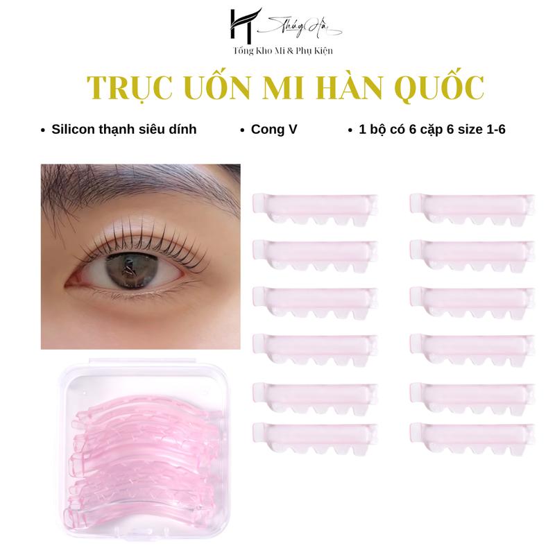  Trục Uốn Mi Răng Cưa Trục Nâng Cung Chân Mi Uốn Mi Trục Uốn Mi Silicon Uốn Mi Uốn mi - Dụng Cụ Nối Mi - Thúy Hà 