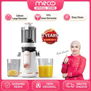 【COD】Mecoo Aesthetic Slow Juicer Pro 120mm Extra Big Mouth Extra Easy Clean Low Watt BPA Free