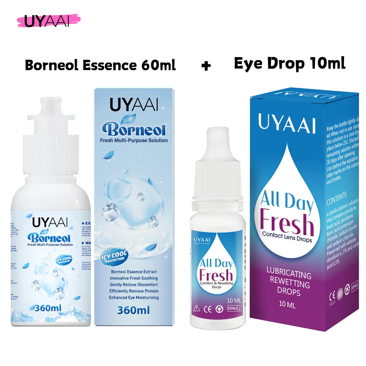 eye drop 10 ml+ solution 60ML