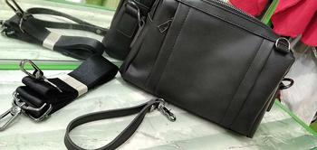 Product Review of Tas Selempang Pria Kulit Tas Tangan Clutch Bag Pria PRAHA BLACK hitam cowok from W**i M**o 1