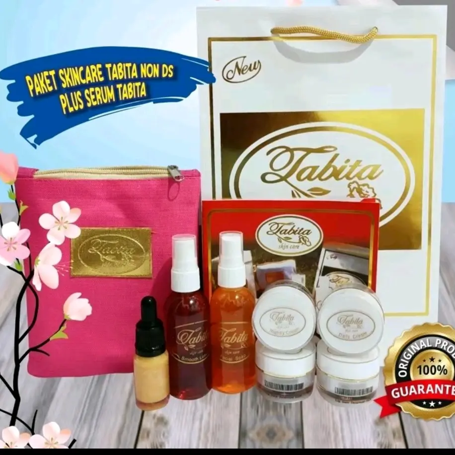 Paket Lengkap Skincare Tabita non ds original + serum glow tabitha Wajah