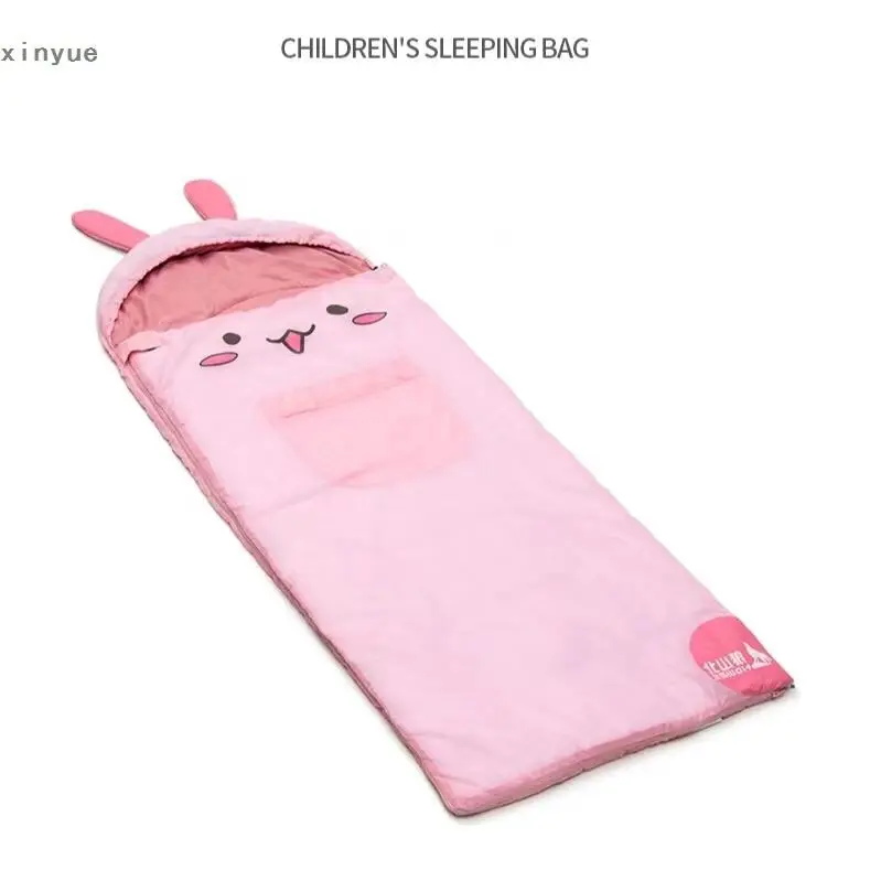 Kids Outdoor Camping Children's Portable Bag Baby Cotton Anti Kick Quilt Kid Cartoon Sleeping Sack