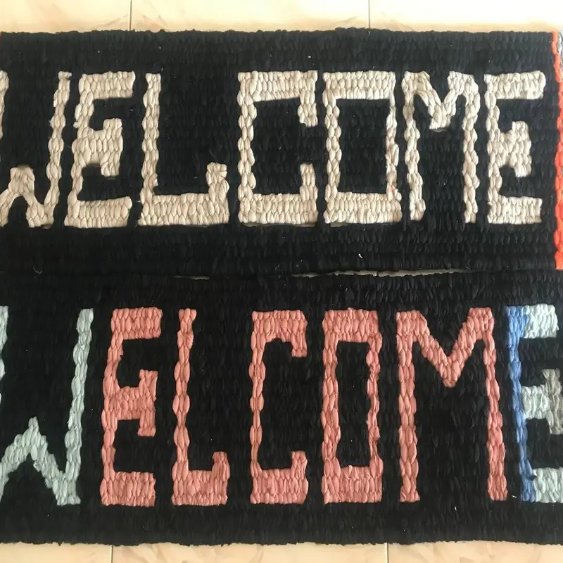 Keset Kain Welcome 100 x 40 cm - Sekolah, Kantor, Rumah Ibadah - Dikirim Random Warna - Harga Termurah 5