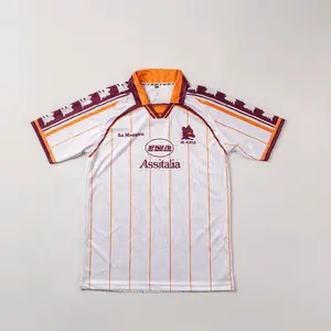 Jersey Dame//Jersey Bola//Jersey As Roma//Jersey Band//Jersey Vintage//Jersey Futsal//Real Picture Olahraga Sport Baju Pakaian Pria Wanita