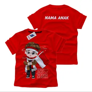 Kaos distro anak kemerdekaan gratis nama anak