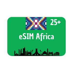 Tarjeta Esim Plan Datos | Africa +25 areas | Roaming Internet Viaje Social Buzz