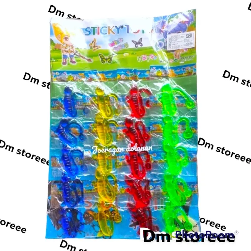 mainan hewan jelly tempel / sticky toy / hewan hewanan / animal jelly / mainan anak murah 3
