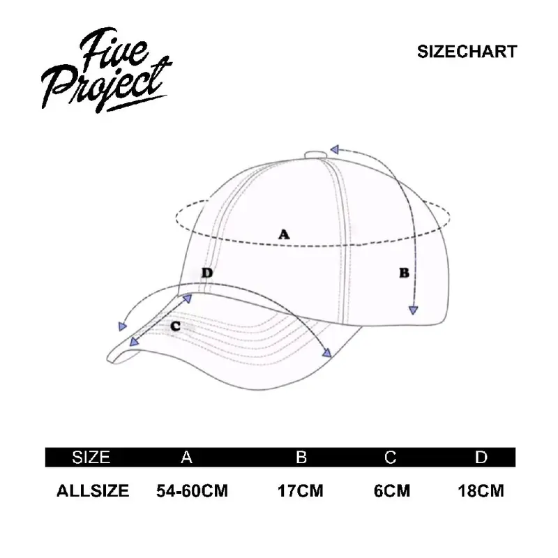 Five Project Topi Polo Cap Lion, Bahan Di Washing 3
