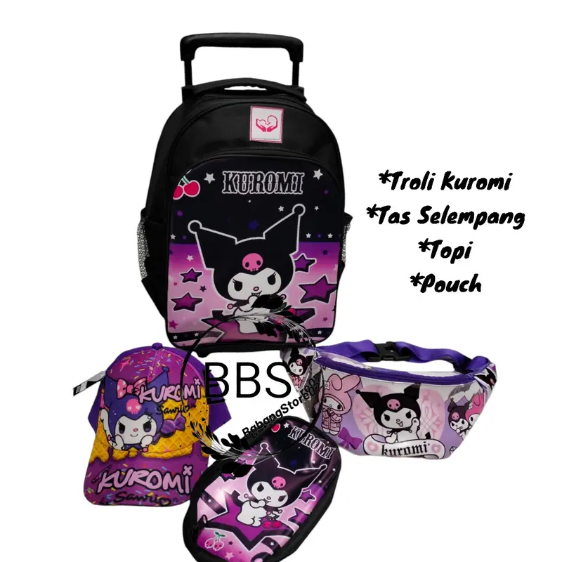 BBS Tas Sekolah Anak Perempuan TK PAUD SD BANYAK BONYS/Ransel Anak /Tas Punggung cewek Fashion 5