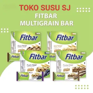 FITBAR MULTIGRAIN OATSIDE CHOCO FRUITS CHEESE TIRAMISU DELIGHT 5x20g 12x20g/CEREAL/20 GRAM/KEJU/COKLAT/FRUIT