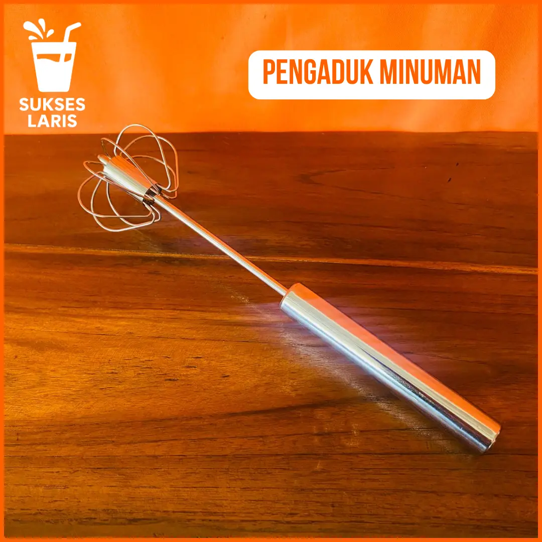 PENGADUK SERBAGUNA STAINLESS | MIXER MANUAL PENGOCOK STAINLESS | PENGADUK MINUMAN