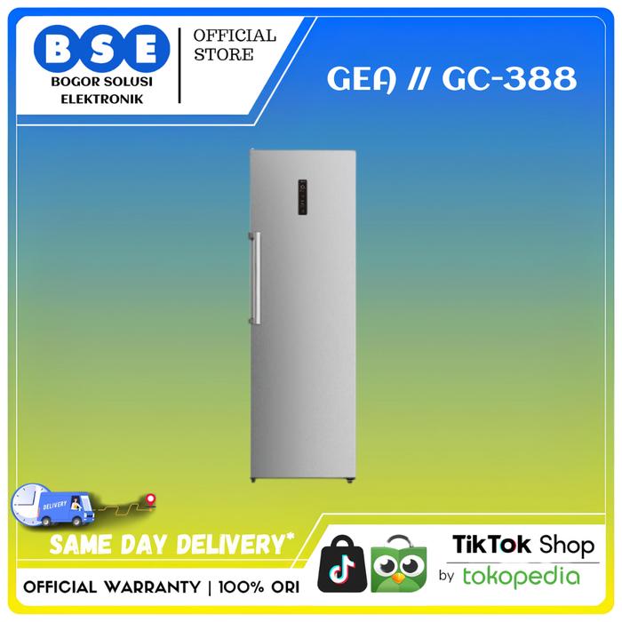 Gambar Kulkas Freezer GEA Total No Frost GC-388 Energy Saving Freezer GEA 388 Liter dari Bogor Solusi Elektronik Kab. Bogor Tokopedia