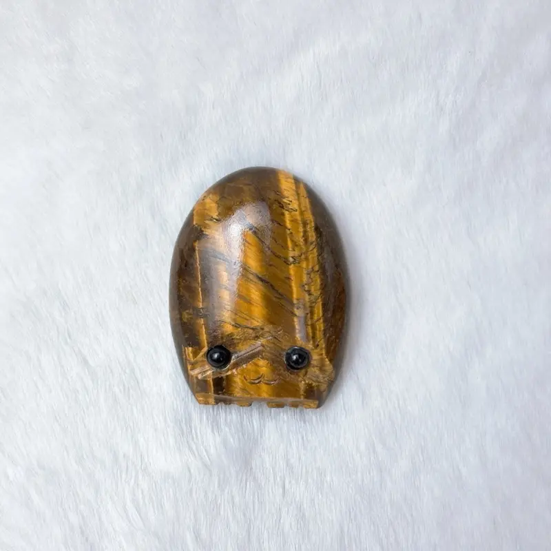 LittleHippyRock Tiger Eye Crystal Hedgie