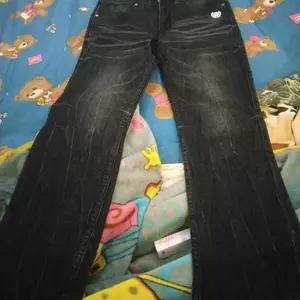 DREAM STORY - Celana Panjang Denim Monocrom Jeans Pria High Quality Stretch Slim Fit Hitam Nyaman Skinny