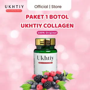 Ukhtiy Collagen Drink Original - Membantu atasi kulit kusam, anti penuaan dini