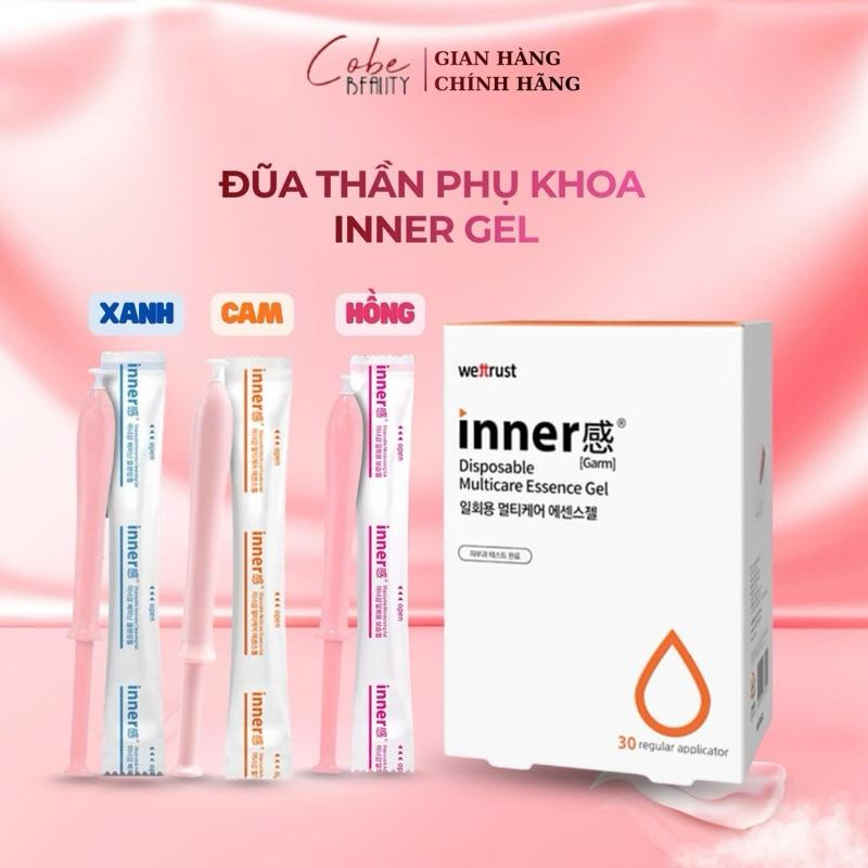 Che Tên Tách lẻ + full hộp - Đũa Thần Inner Gel Dưỡng VK WETTRUST INNERGARM Disposable Multicare Essence Gel