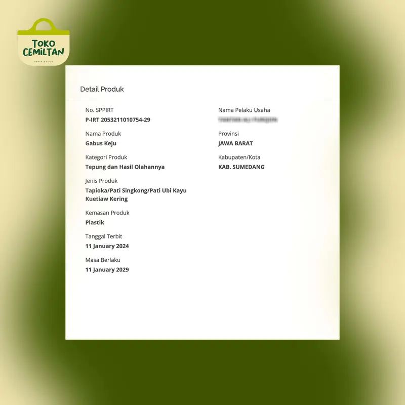 Telur Gabus Keju  1Kg MIX Banyak Rasa Cemilan Snack 5