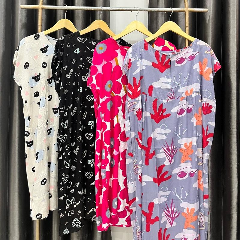 Daster Habel Ziper Busui Dewasa Rayon Premium 3