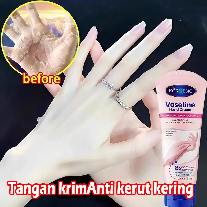 KRIM TANGAN ANTI KERIPUT Krim tangan kulit kering Tangan Kering Pelembab tangan kering dan kasar Terkelupas meperbaiki Cream Tangan