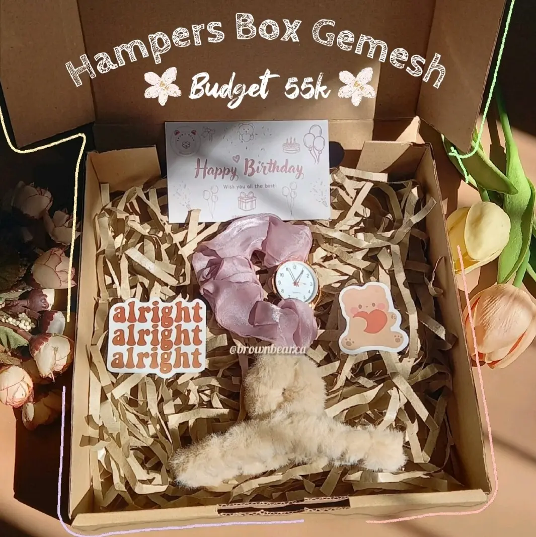 Hampers Box / Gift Box / Hampers / Kado /Kado Ultah/ Hadiah / Jam Tangan