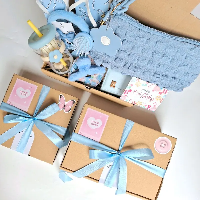 [KADO BLUE COQUETTE EDITION] Paket kado biru coquette / serba coquette / serba biru / giftbox / kado cewek / kado ulang tahun 0