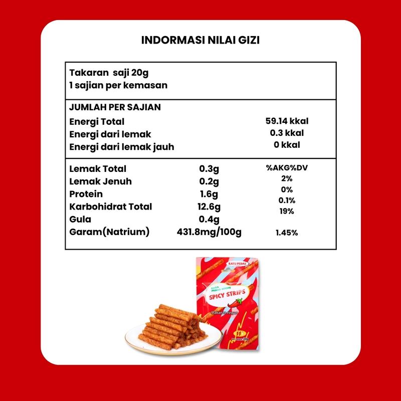 [SAMPLE] Ratu Snack - Stick (5PCS) Snack Camilan dengan Rasa Pedas Manis dan Gurih 4