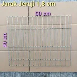 sekat kandang kelinci ada 5 macam ukuran