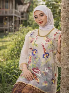 Baju Bodo VIRAL Organza Bordir Premium – Elegan & Eksklusif