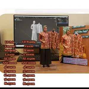 SERAGAM PPNI Ori berlabel redi Size S sampai superjumbo