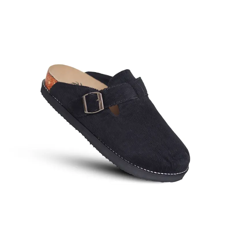 XWALL - Sepatu Sandal Pria Sandal Clog Mule Pria Casual Corduroy Pria Sendal Slippers Selop Pria Slop Santai Trendy Shoes 6