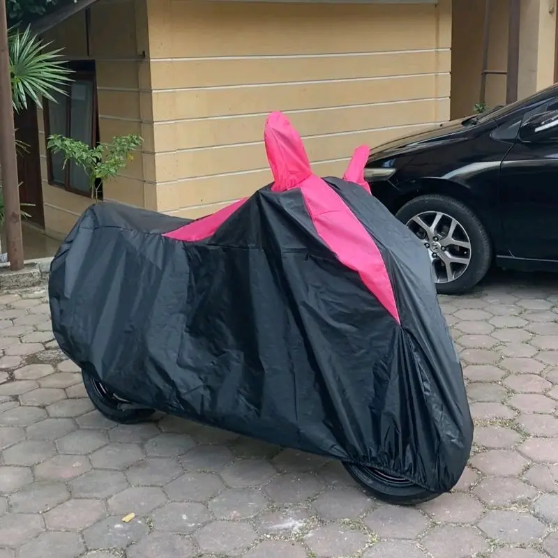cover motor sarung motor MIO FINO pelindung motor waterproof bahan 100% polyester 5