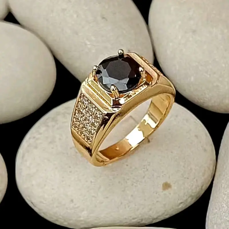 Cincin Pria Model Permata Terbaru Termurah - Rings 5