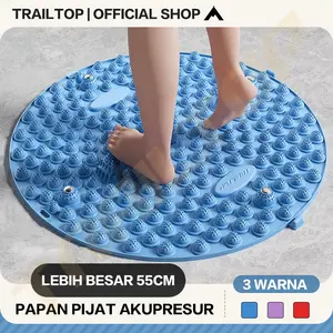 TrailTop Karpet Pijat Refleksi Foot Reflexion Massage Pad Alas Kaki Reflexologi Kesehatan Akupuntur Biru Pria
