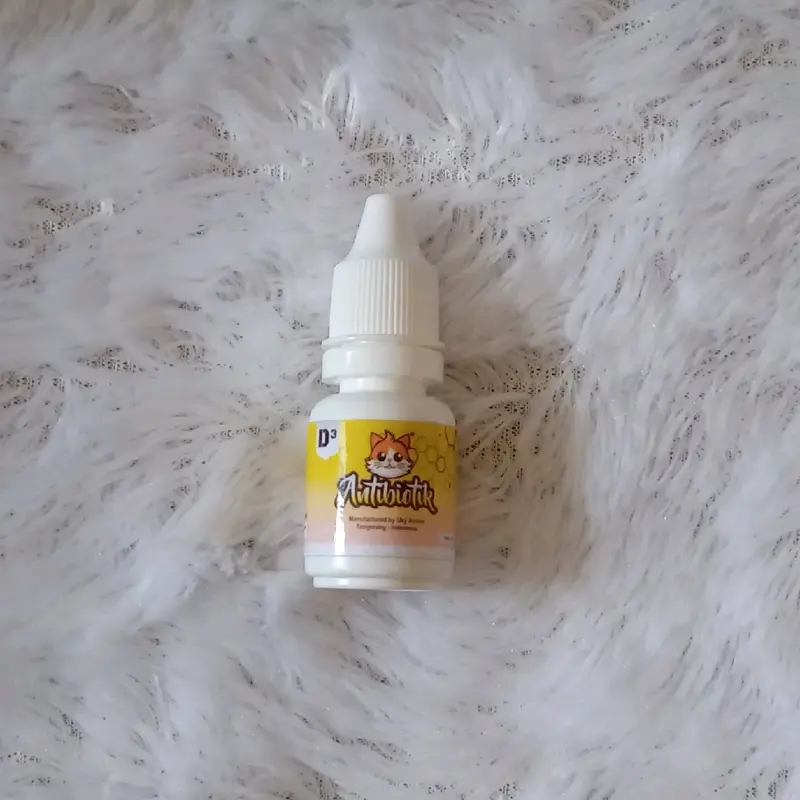 Antibiotik kucing D3 cair 0