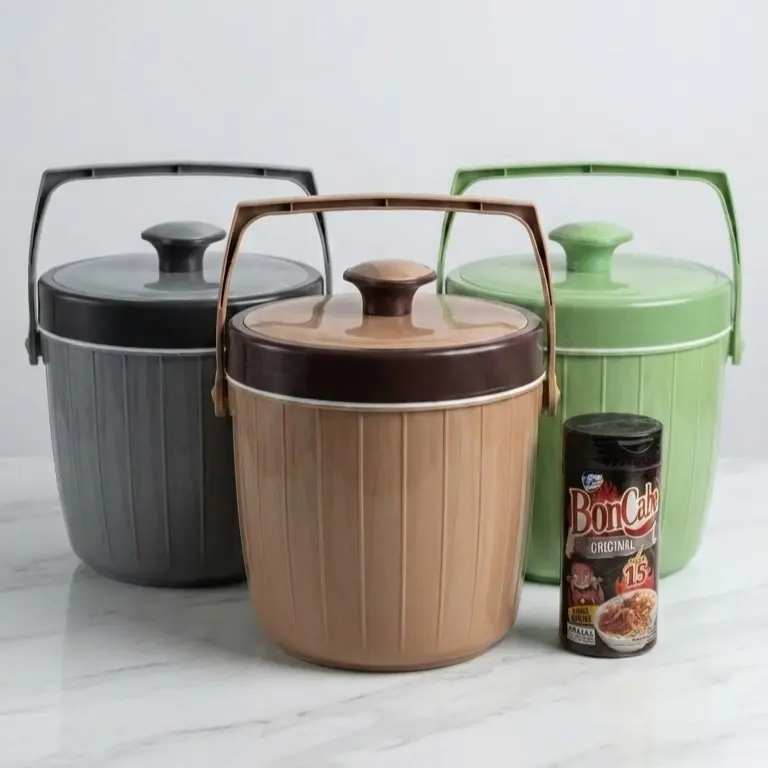 Termos Nasi Mini 2 Liter & 4 Liter / Termos Es / Rice Bucket Food Grade (Bonus Centong & Saringan)