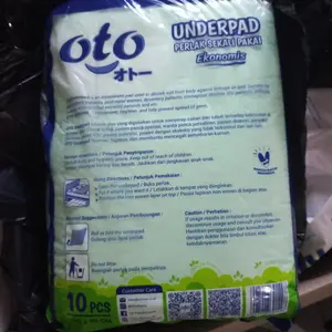 Oto UnderPads, Perlak Sekali Pakai, Menyerap Urine darah cairan OUP10