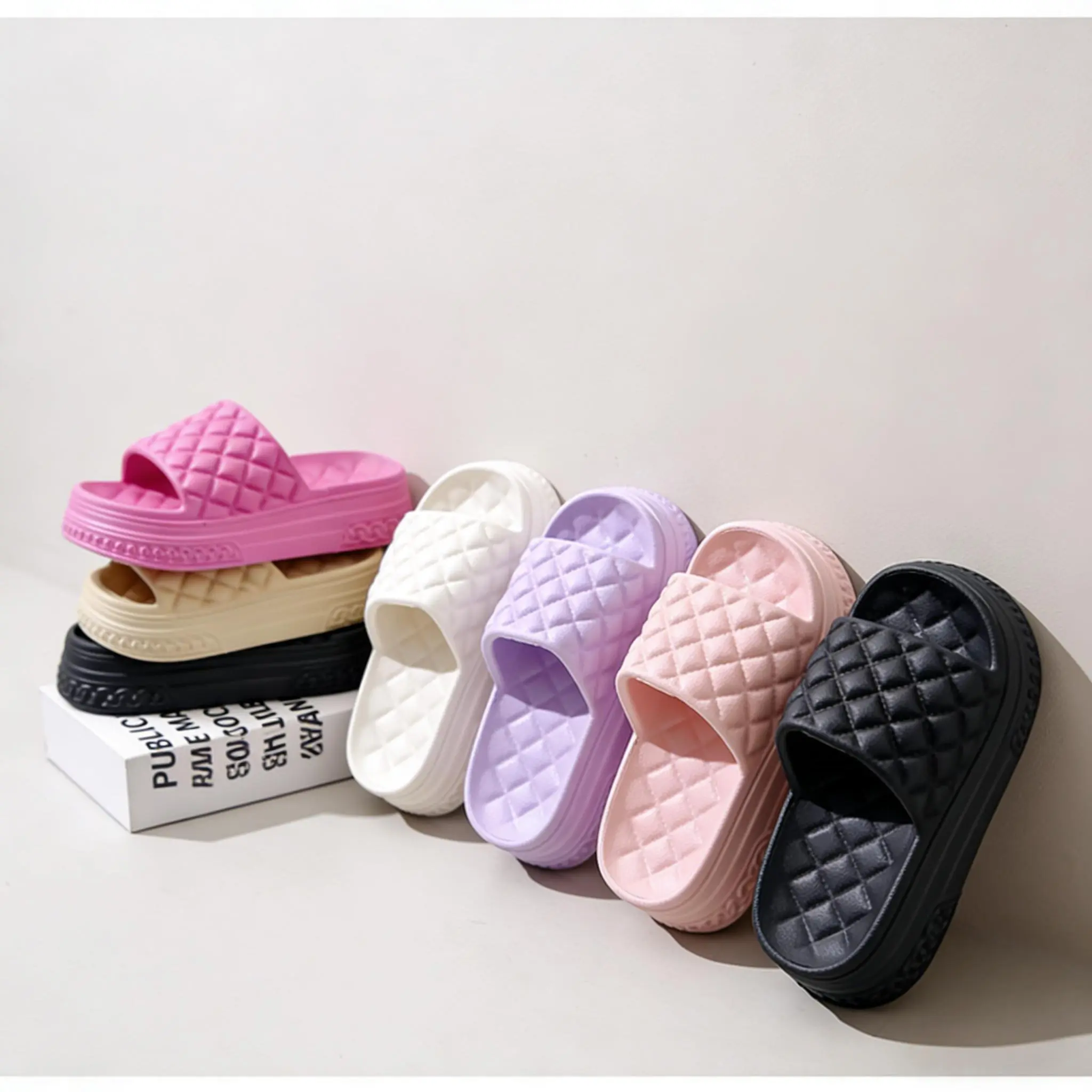 Sandal Anak Perempuan 2026 Trendi:Wedges Jelly EVA Anti Slip+ Bantal Empuk, Cocok Sekolah & Main Seharian Shoes sandal lampu