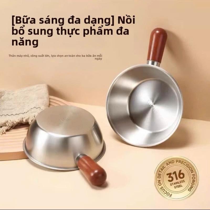Nồi Bổ Sung Thực Phẩm Đa Năng 316 Stainless Steel Bữa Sáng Đa Dạng An Toàn Cho Ba Bữa Ăn Mỗi Ngày