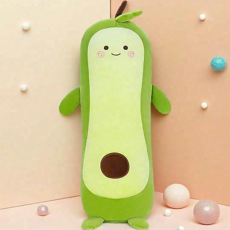 Gấu bông quả bơ Size 45 cm chất liệu nhung co dãn,Thú Bông bơ dài bộ quà tặng cho bé trai bé gái Toy Thú Nhồi Bông