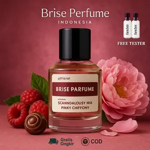 Scandalusy DI Mix Pink Chiffony Parfume Wanita Sweet Fruity Tahan Lama Extrait by Brise