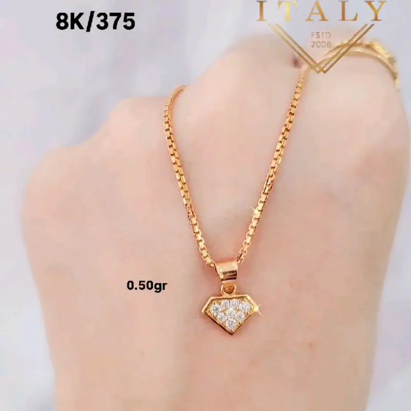 Liontin Kalung Bola Huruf P Putih Abjad 1