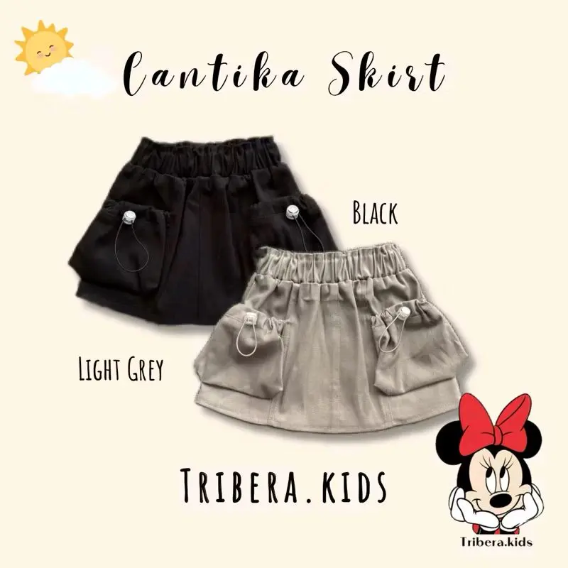 rok cargo anak,dengan variasi kantong balon yang unik dan lucu,bahan yang baik untuk anak di usianya. Wanita