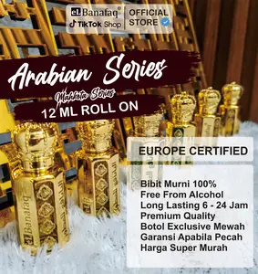 [12 ML ARABIAN ] Parfum Elbanafaq 12 ML TANPA BOX Roll On Mahkota Series Semua Aroma | Premium | Perfume