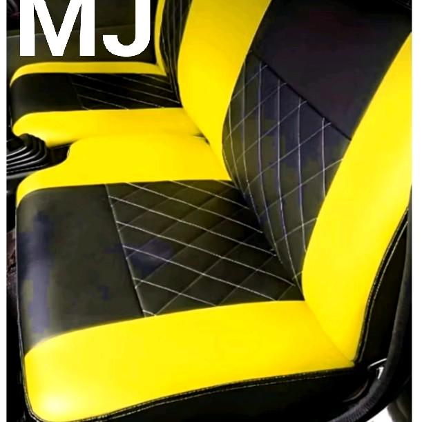 Sarung jok mobil pickup motif kotak Carry, t120ss, Zebra, Grandmax, Blindvan, L300, Kijang, DFSK, dll 5