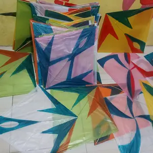 Layangan aduan atau seot ukuran 80cm  isi 20pcs