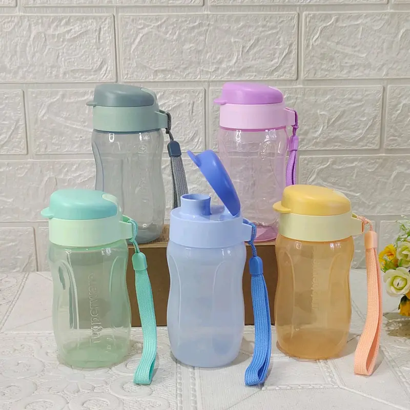 Botol Minum Fashion Eco Original Tupperware 310mL - Produk Botol Air Dapur & Ruang Makan Minuman Tali Tas Water Kitchenware Bottles tutup botol = pp travelling 0