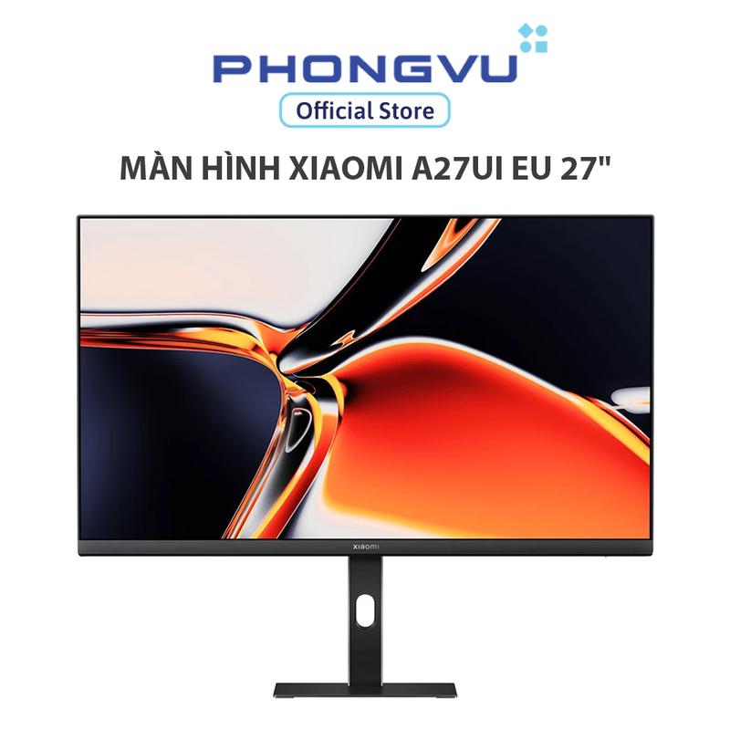  Màn hình Xiaomi A27Ui EU 27"  4K UHD 3840 x 2160  IPS  60Hz  6 ms  - Bảo hành 36 tháng 