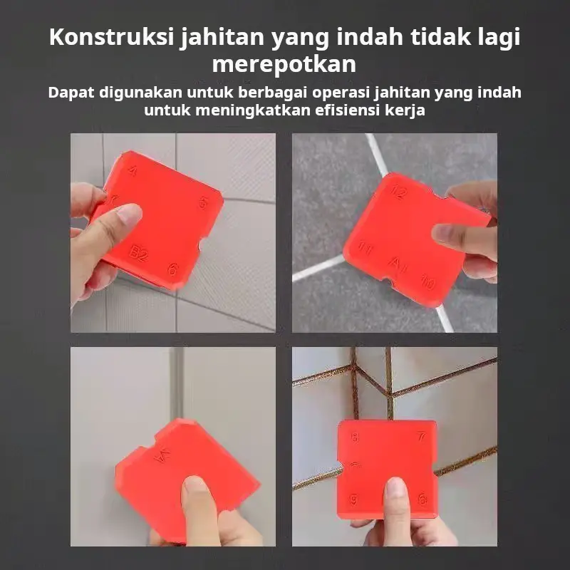 Set Pengikis Multifungsi Empat Buah untuk Perekat Kaca dan Silikon 4