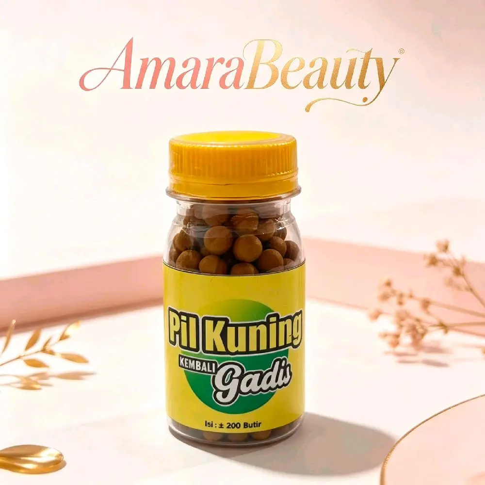 Pil Kuning Kembali Gadis Original - Jamu Herbal Pelancar Haid & Penyehat Tubuh