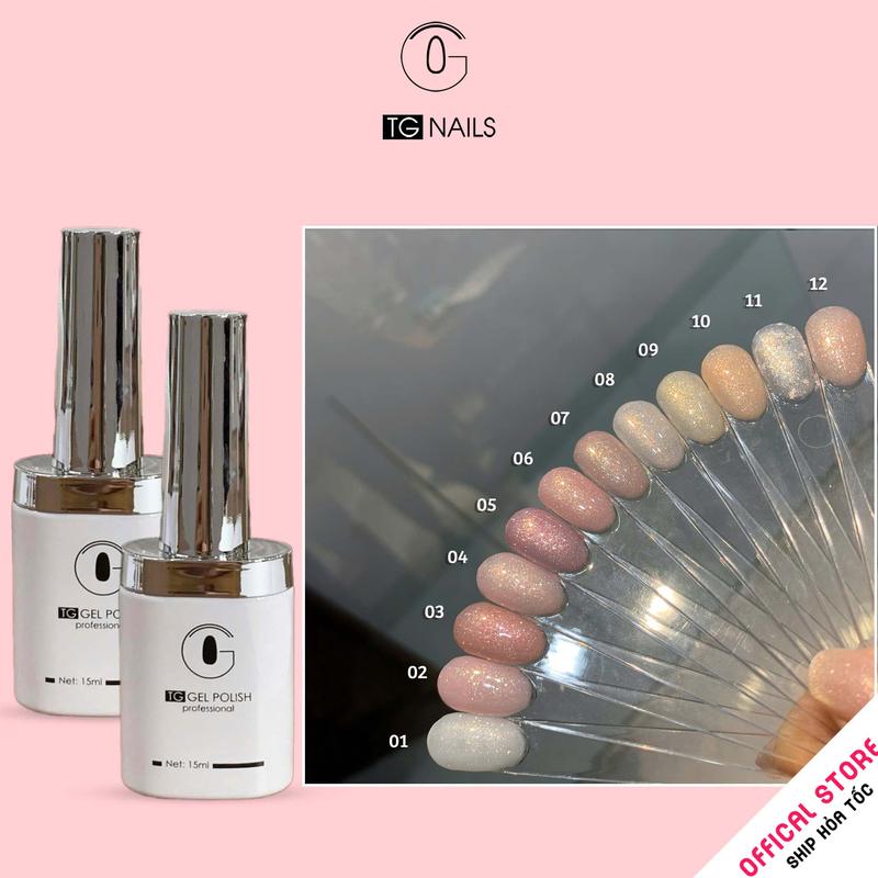 Sơn gel thạch nhũ TG chọn lẻ cao cấp 15ml
